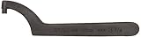 Martin 463 High Carbon Steel 3-3/4" For Circle Diameter Pin Spanner, 9-1/2" Overall Length, Industri