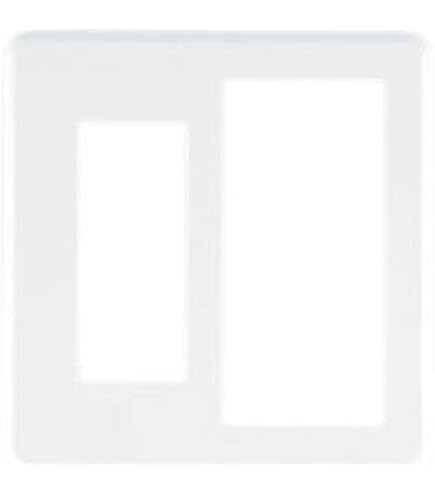 Amazon.co.jp: 東芝ライテック プレート6個用(3+3用) WDG5416(WW