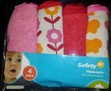 Safety 1st Washcloths, Flowers & Butterflies by Safety 1st [並行輸入品]