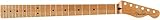 Fender フェンダー ギター用リプレイスメントネック Roasted Maple Telecaster Neck, 21 Narrow Tall Frets, 9.5", Maple, C Shape