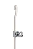 Stas j-rail Maxスチールロッド4 x 4 +フック 39.4 " ホワイト BW35000