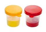 First Impressions Spill Proof 8オンスペイントCups for Kids 10パック