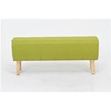 北欧風スツール/オットマン 【幅105cm ナチュラル】 木製 ロータイプ 『Natural Signature PONY』 〔玄関 リビング ダイニング〕【代引不可】 生活用品 インテリア 雑貨 インテリア 家具 椅子 スツール ベンチ 