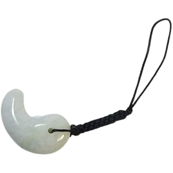 Amazon.co.jp: 糸魚川翡翠 勾玉ストラップ24mm（s7） : 家電＆カメラ