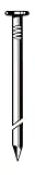 Grip Rite 12SPK 50 lb Bright Smooth Shank Spike Nail, 12" [並行輸入品]
