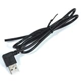 USBケーブル Type-A USBコネクタ L型 長さ70cm 5V 2A DC電源供給ケーブル 2芯ケーブル 2芯ワイヤー 加工用USBケーブル 修理 DIY 電子工作に (10)