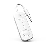 Avantree Relay – 飛行機用 Bluetooth トランスミッター 2台同時接続、25時間再生、aptX Adaptive & HD対応オーディオトランスミッター、Qualcommチップ搭載、AirPods/ワイヤレスイヤホン/ヘッドホン対応 送信機、機内/旅行/ジムに最適