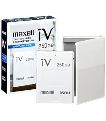 日立 マクセル ivdr 1TB HDDカセット アイヴィ【ケース付き】 - その他