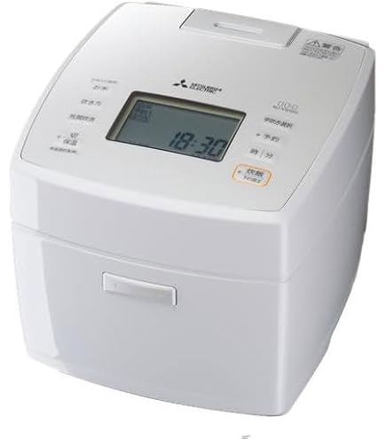 美品】三菱 IHジャー炊飯器（5.5合炊き） 本炭釜 NJ-VW109-B 三菱電機 
