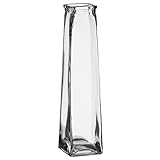 Syndicate Sales 12 3/4' Pyramid Vase, Clear [並行輸入品]