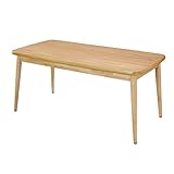 ソファに合わせて使える2WAYこたつ スノーミー 120x60cm ホワイトオーク（ナチュラル）