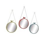 メタル壁ミラー3 Assorted 10 " W、22 " H – 34938