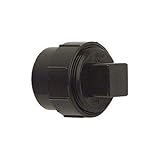 Genova Products 81630 ABS-DWV Fitting Clean-Outs with Threaded Plug, 3" [並行輸入品]