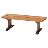 【メーカー直送】ダイニングベンチ 楔 商品コード：96979 不二貿易