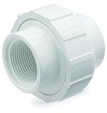 King Brothers Inc. WU-0750-S 3/4-Inch Slip PVC Schedule 40 Union, White [並行輸入品]