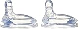 Tommee Tippee Ultra Slow Flow Nipples, 2 Count, Clear, Small by Tommee Tippee