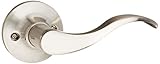 Constructor CON-PRE-SN-DM-R Prelude Dummy Right Lever Door Lock with Knob Handle Lockset, Satin Nick