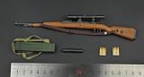 [TOYBARJAPAN ]1/6 フィギュア 用 アクセサリー/ZYTOYS ZY2015B 第二次大戦ドイツ国防軍等用 ボルトアクション式小銃 狙撃版