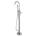 JiaYouJia Freestanding Bathtub Faucet Tub Filler Shower with Handshower [並行輸入品]