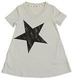 BIGスター 半袖ワンピース ライトグレー 110サイズ