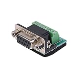 Bydezcon 1PC DB9 コネクタ RS232 オス メス D-SUB 9 ピンプラグ RS485 端子 はんだなし COM コネクタ Db9 Rs232 コネクタ