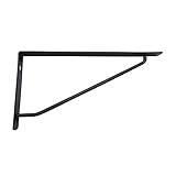 ケイジーワイ工業 KGY カラーアーム棚受 黒 210x105