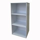 コーナン オリジナル 3段カラーボックスα KR18-3831-WH ホワイト 幅418×奥行290×高さ880mm