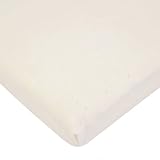 TL Care Organic Fitted Cotton Velour Cradle Sheet, Natural by TL Care