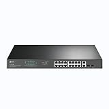 TP-LINK 18ポート ギガビット ラックマウント スイッチ PoE+ 16ポート搭載 TL-SG1218MP UN