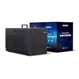 SPARKLE 850W電源内蔵 長さ346mmのグラフィックボードをサポート Thunderbolt 5接続外付けPCIeボックス ブラック [TBX-850FAB]