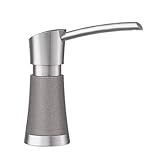 Blanco 442052 ARTONAソープディスペンサー – メタリックグレー/ステンレスデュアル仕上げ