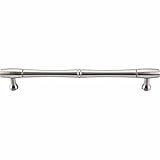 Top Knobs M723-12 Nouveau Collection 12 Inch Bamboo Appliance Pull, Brushed Satin Nickel Finish [並行輸