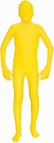 (Child Medium, Yellow) - Forum Novelties I'm Invisible Costume Stretch Body Suit, Yellow, Child Medium