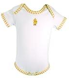 Stephan Baby All-in-One Diaper Cover with Embroidered Duck, Just Ducky, 6-12 Months by Stephan Baby