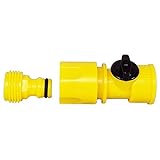 Camco 20103 Quick Hose Connect with Shutoff Valve [並行輸入品]