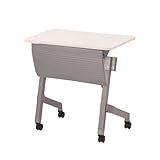 TOKIO NTTホールディングテーブル 棚無 パネル付 W700×D500×H720mm NTT-750PN ホワイト