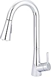 Olympia Faucets K-5020 Single Handle Pull-Down Kitchen Faucet [並行輸入品]