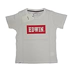 EDWIN(エドウィン) JTB037-118　綿100%　BOYS(ボーイズ)　半袖Tシャツ　白