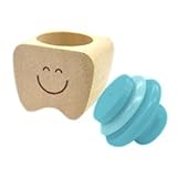 【木製】 乳歯のおうち 水色
