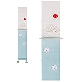 京都洛柿庵 豆タペストリー 水引タペストリー 【 富士山 】 ルシエール ・ ジャパン 麻素材 麻100% ミニタペストリー 掛軸 ミニ掛け軸 インテリア ディスプレイ