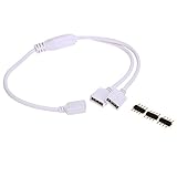 コネクタ 4pin LEDテープライトコネクタ LEDテープ 延長用ケーブル ライトストリップ用 1T2 (コネクタ+ 4pinプラグ* 3) 半田不要 使いやすい セット Matefieldjp