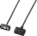 ヤザワコーポレーション 延長コード 1m 引っ掛けシーリング用 ブラック ICL510BK