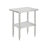 【吉道通販 】ステンレス 作業台 業務用 調理台 日本製 W40×H80×D60cm ステンレス調理台 業務用キッチン 調理作業台 厨房作業台 作業テーブル 業務用作業台 業務用ステンレス作業台 キッチン作業台 [kot2ba-4060]