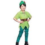 クリアストーン(Clearstone) コスプレ ハロウィン ファンタジーボーイ キッズ 140cm 男の子 グリーン