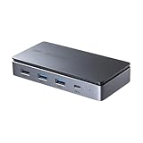 サンワサプライ USB Type-Cドッキングステーション（HDMI/VGA・2画面出力対応） USB-CVDK19