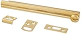 Deltana 6SBCS003 Hd Concealed Screw Solid Brass 6-Inch Surface Bolt by Deltana