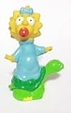 1990 Burger King Simpsons Maggie w/ Turtle 3" Figure