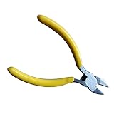 Fityle 小型　プライヤー　ニッパー　ペンチ　ジュエリーメイク　ツール　手芸必備　黄色　全３スタイル - 3