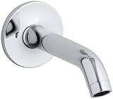 KOHLER K-14426-CP Purist Wall-Mount Non-Diverter Bath Spout, 35 Degrees, Polished Chrome [並行輸入品]