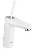 グローエ(GROHE) EURODISC JOY ユーロディスク ジョイ シングルレバー洗面混合栓(引棒付) ムーンホワイト Mサイズ 23427LSJ (グローエ公式・ 日本規格適合品)